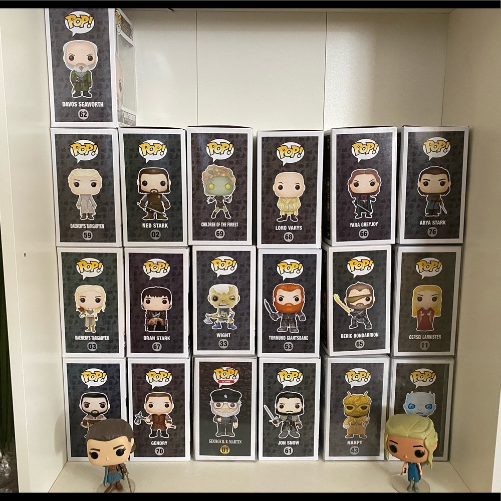 Game of thrones Funko Pop Set + dragons